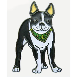 Die Struck Iron with Enamel Badges