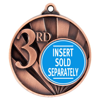 50MM Sunrise Insert Medal 3RD from $7.60