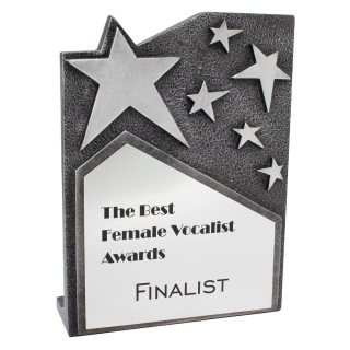 195MM Star Cross Plaque - Silver from $34.67