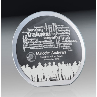 Mirror Edged Glass-Circle from $26.13