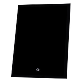 Laser Glass Rectangle Black from $17.32