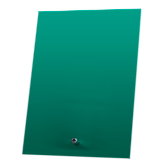 Laser Glass Rectangle Green from $17.32