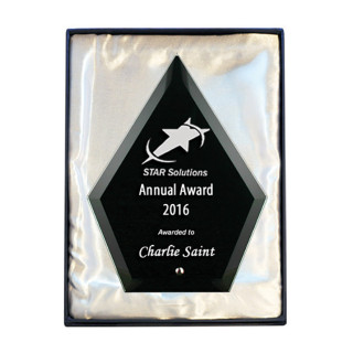 Laser Glass Arrowhead-Black from $34.46