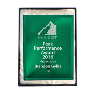 Laser Glass 10mm Rectangle Green from $33.99