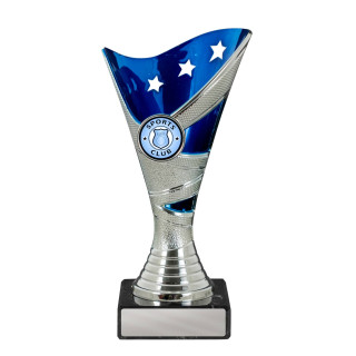 St Moritz Series - Silver-Blue