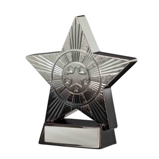 Super Star - Black-Silver