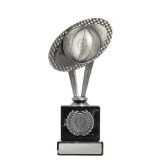 Metal Aussie Rules Ball on Base from $11.57