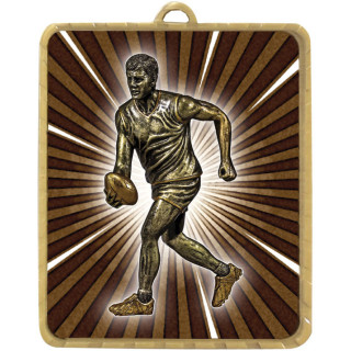 63 x 75MM Aussie Rules Male Lynx Medal from $7.28