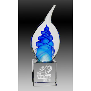 240mm Glass Swirl drop from $75.25