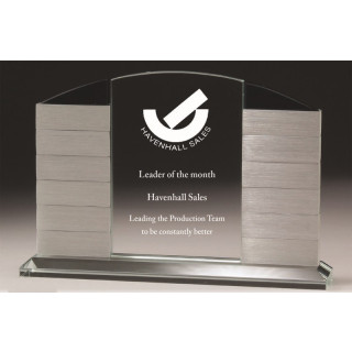 160mm 10mm Glass with Metal Side Sliders from $141.25