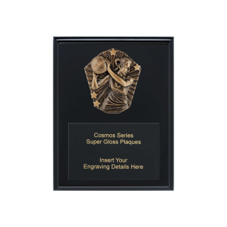 Netball Cosmos Super Plaque from $17.80