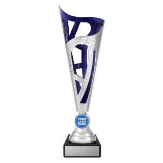 Dragon - Silver & Blue