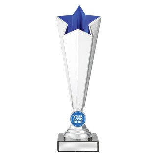 Mega Star Logo - Blue