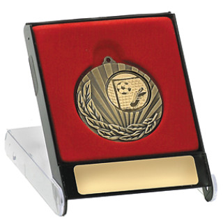 Case -Takes 50mm Medals CLEAR LID 