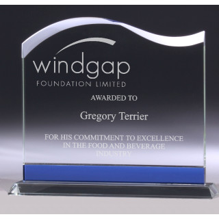 10mm Curved Glass & Blue Trim from $48.76