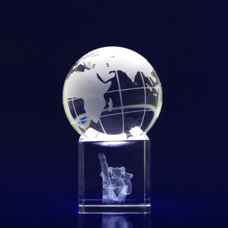 Crystal Spinning Globe S