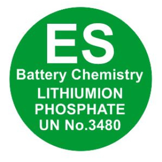 70mmDIA ES BATTERY CHEMISTRY LITHIUMION PHOSPHATE