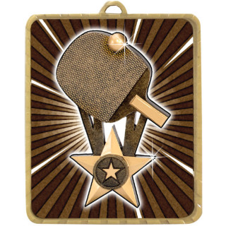 63 x 75MM Table Tennis Lynx Medal from $7.06