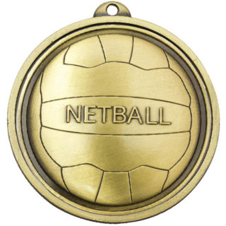 55MM Netball Emblem Medal from $8.08