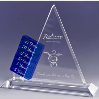 Crystal Milestone - Triangle