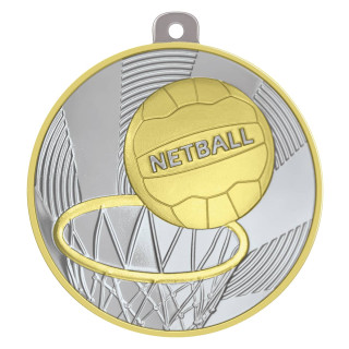 Netball Lumina - Silver & Gold