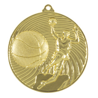 50mm Male Basketball Medal