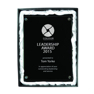 Black Plaque with Acrylic from $41.67