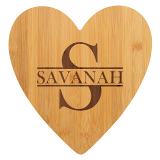 270MM Bamboo Board - Heart from $15.18