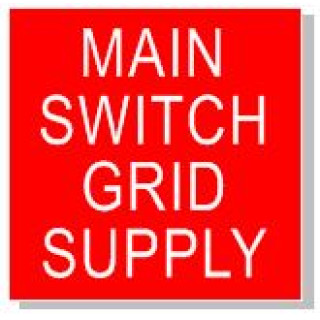 Main Switch Grid – 20x20mm Sign
