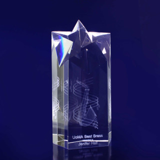 Crystal Star Pointed M