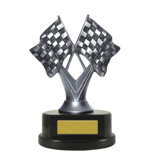 145MM Silver Flags on Large Base from $22.83