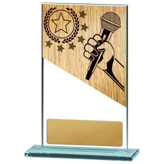 Mic Theme on Glass from $13.98