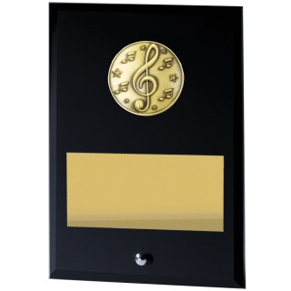 Music Glass Plaque in G/Box from $13.51