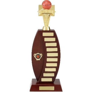 Dual Curved Perp. 11 Plates & Insert 430mm