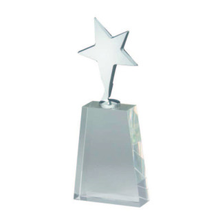 Clear Crystal with Star