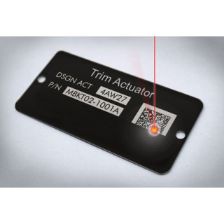 SML Black Aluminium VIN / ID Plates - Outdoor