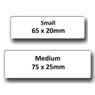 Blank Reusable Badges 