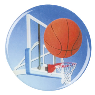 Basketball with hoop