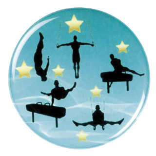 Gymnastics teal multi disclipine