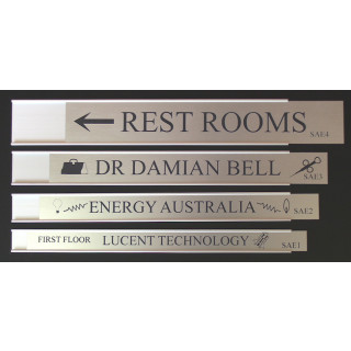 Door & Wall Information Plate 38mm High