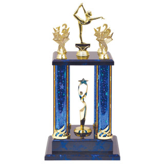 Gymnastics Perpetual & Post Trophy 415mm