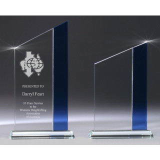 10mm Glass Tapered & Blue Trim from $41.02