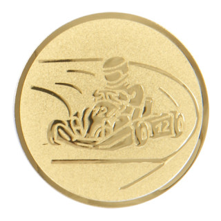 Go kart gold metal