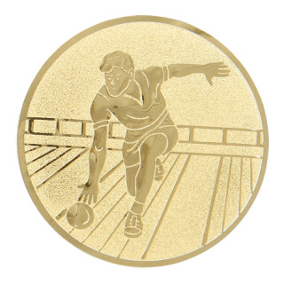 Tenpin Bowling Male gold metal