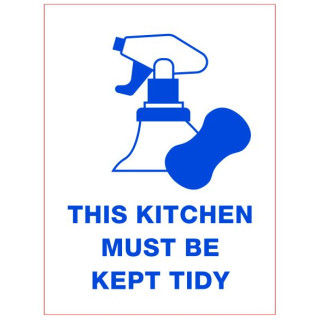 Kitchen Signage 150 x 200mm