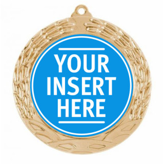 70mm Gloss Medal with 50mm insert