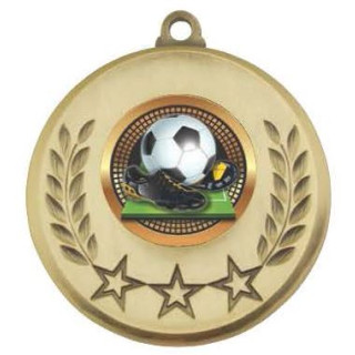 50MM Soccer Reef Insert Medal from $6.11