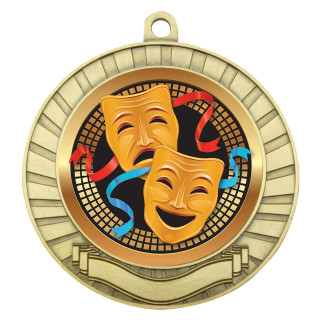 70MM Eco Scroll Drama Medal from $7.66