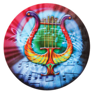 Music harp holographic