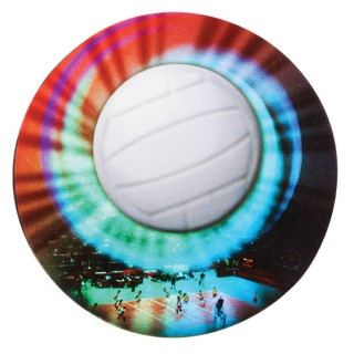 Volleyball holographic